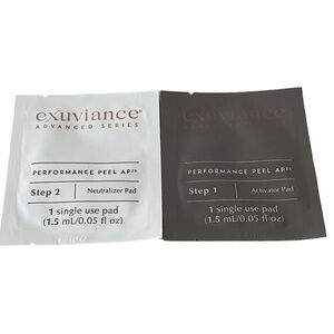 NWT Exuviance Performance Peel AP25 ace Peel Luxury Skincare Travel Set New